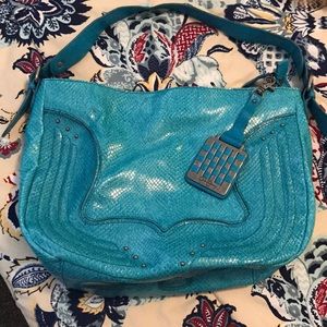 Aqua blue Jessica Simpson purse